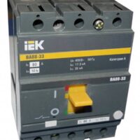 Автомат IEK ВА 88-33 80А SVA20-3-0080