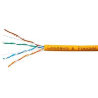 Провод UTP 4 пары AWG 24 категория 5е медь 4х2х0.5 внутрений Premium
