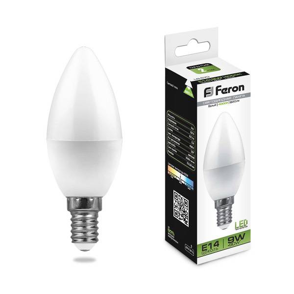 Лампа Feron LED B35 7W 4000K E14 (LB-97) Лампа Feron LED B35 7W 4000K E14 (LB-97)