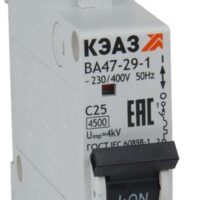 Автомат КЭАЗ ВА47-29-1B2-УХЛ3 2А 1П B 318185
