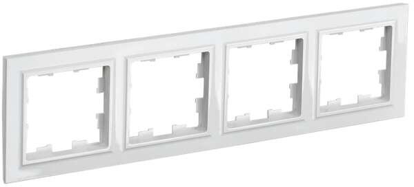Рамка IEK BRITE 4-я BR-M42-K01 бел Рамка IEK BRITE 4-я BR-M42-K01 бел