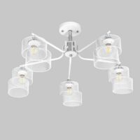 Люстра IMEX MD.4252-5-S-WH+CH 5хE27