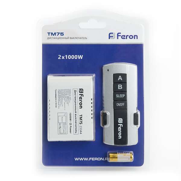 Пульт управления FERON TM75 2x1000W Пульт управления FERON TM75 2x1000W