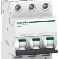 Автомат Schneider Electric 2А 3П С iC60N 6кА A9F74302
