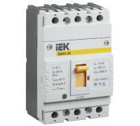 Автомат IEK ВА 44-33 160А 3П SVA4410-3-0160 Автомат IEK ВА 44-33 160А 3П SVA4410-3-0160