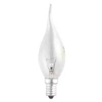 Лампа JazzWay B35 40W E14 clear свеча на ветру