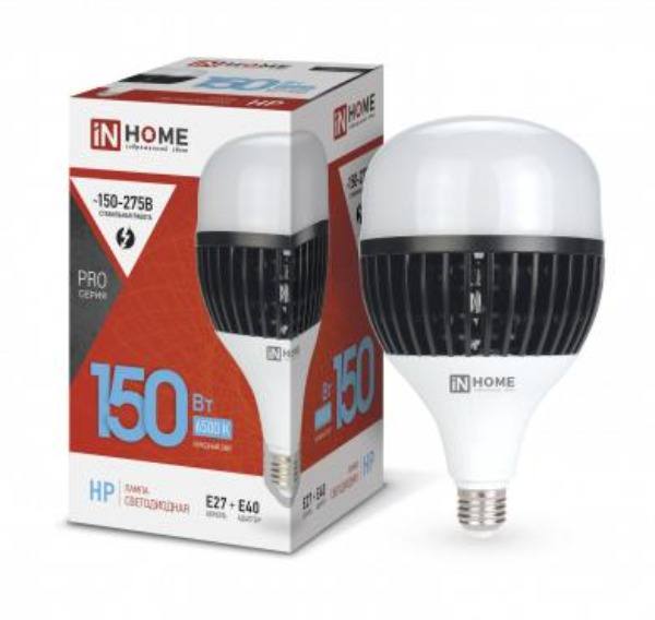 Лампа IN HOME LED 150W 6500K 220V E27/E40 4690612035703 Лампа IN HOME LED 150W 6500K 220V E27/E40 4690612035703