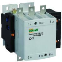 Контактор DeKraft КМ-103 185А 1НО+1НЗ 220В 22154DEK