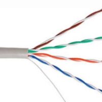 Провод F/UTP 4 пары кат 5e 4х2х0.46 AWG24 PE OUT