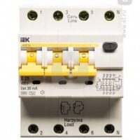 Диф-автомат IEK АВДТ-34 25А 4П MAD22-6-025-C-30