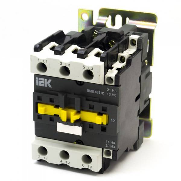 Контактор КМИ-46512 65А 230В 1НО 1НЗ IEK KKM41-065-230-11 Контактор КМИ-46512 65А 230В 1НО 1НЗ IEK KKM41-065-230-11