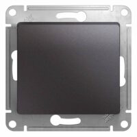 Выключатель GLOSSA 1кл графит GSL001311