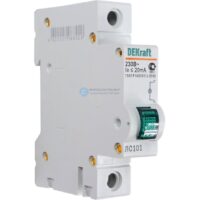 Лампа сигнальная Dekraft ЛС-101 DIN зел. 220В 18004DEK