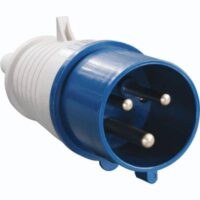 Вилка 023 2P+PE (32А/220В) IP44