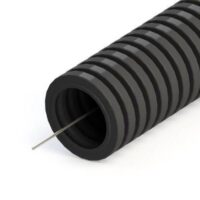 Труба гофрированная ПНД 20мм (100м) черная EKF tpnd-20