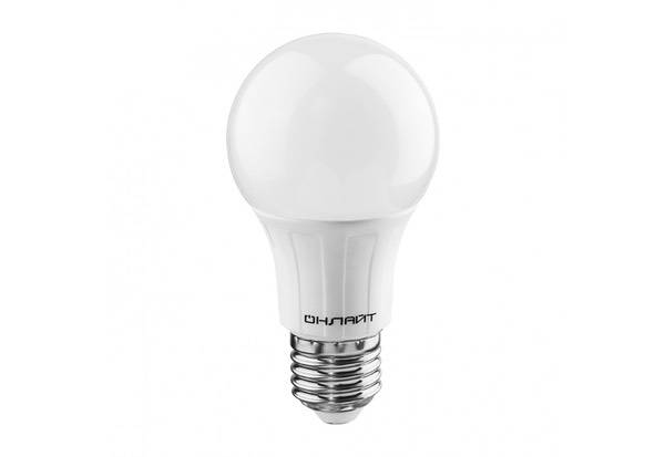 Лампа ОНЛАЙТ LED A60 15W 4000K E27 61150 Лампа ОНЛАЙТ LED A60 15W 4000K E27 61150