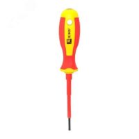 Отвертка EKF SL3х75мм Expert 1000В sl-3-75-exp-in